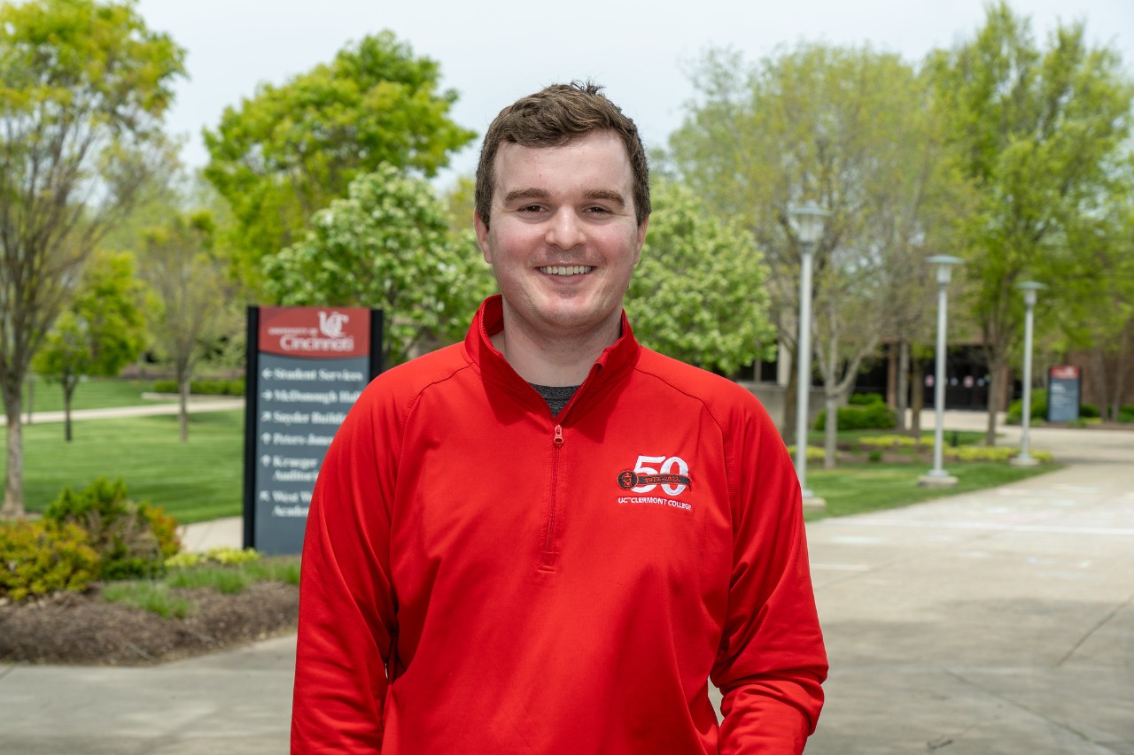 UC Clermont graduate Nate Gorman